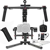 DJI Ronin-M 3-Axis Brushless Gimbal Stabilizer Basic Kit Includes Manufacturer Accessories + SSE Transmitter Lanyard + Microfiber Cleaning Cloth