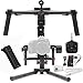 DJI Ronin-M 3-Axis Brushless Gimbal Stabilizer Basic Kit Includes Manufacturer Accessories + SSE Transmitter Lanyard + Microfiber Cleaning Cloth