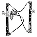 AutoandArt Replacement Passenger Front Power Window Regulator with Lift Motor Assembly Compatible with 2002-2009 Envoy Trailblazer 88980704