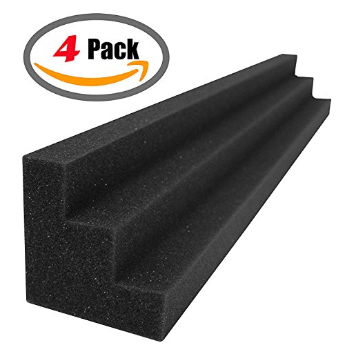 Column acoustic wedge studio soundproofing foam corner block fini…