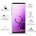iAnder Samsung Galaxy S9 Tempered Glass Screen Protector with [Easy Installation Tray] [3D Curved] [Case Friendly]