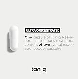 Toniiq Resveratrol 98% Pure Trans Resveratrol 600mg 60 Caps view 5