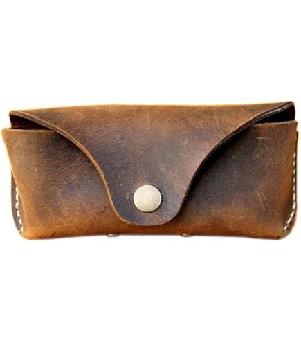 Hide & Drink, Foldable Sunglasses Case Handmade from Full Grain