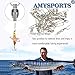 AMYSPORTS High Strength Fishing Snap Swivels Ball Bearing Swivels Stainless Fishing Swivels Saltwater Corrosion Resistance Barrel Swivel for Freshwater Fishing