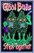 Good Buds Stick Together - Pot, Marijuana Blacklight Poster - Authentic Blacklight-Reactive Flocked Material - 23