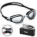 Pulabecs Swimming Goggles With Anti Fog UV Clear Lenses Racing Swim Glasses For Man And Women