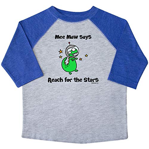 inktastic - mee Maw Toddler T-Shirt 4T Heather and Royal - Flossy and Jim 32c24