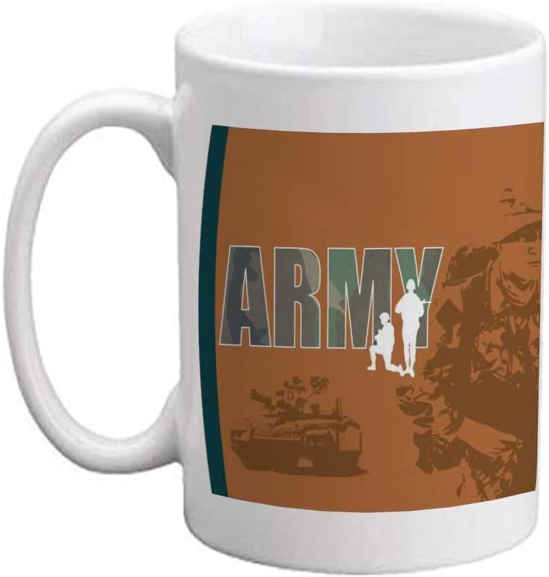 Amazon Com Victorystore Ceramic Mugs Military Us Army Coffee Mug 15 Ounces Kitchen Dining