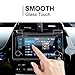 LFOTPP 2016-2018 Toyota Mirai Prius Tacoma 7 Inch Car Navigation Screen Protector, Clear Tempered Glass Infotainment Display in-Dash Center Touch Screen Protector