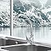JOMOO Cold Water Wet Bar Sink Faucet Single Handle Single Hole Brass Chrome Outdoor RV Kitchen Sink Faucet Commercial Style Modern Utility Faucet Drinking Water Deck Mount Round Handle