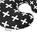 Mila Millie Premium Quality Nursing Pillow Cover Nordic Swiss White Cross Unisex Design Slipcover - 100% Cotton Hypoallergenic - Great for Breastfeeding Mothers - Fits Boppy Pillow