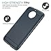 MoKo Motorola Moto G5S Plus Case, Flexible TPU Bumper Slim Fit Case Carbon Fiber Design Lightweight Shockproof Back Cover for Moto G5S+ 5.5inch (2017), Indigo