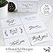 50 Assorted Thank You Cards For Business, Professional And Personal - 300gsm Speciality Grade Bulk Thank You Cards With Envelopes – 4x6 “ Thank You Postcards For Personalized Thank-you Notes