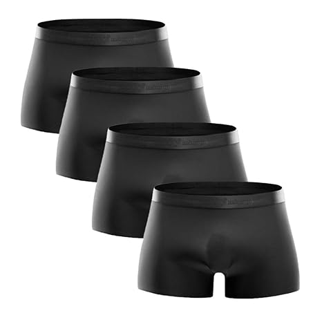 AERZ Herren Microfaser Boxershorts Atmungsaktive Unterwäsche Sexy Retroshorts Unterwäsche Men Retro Underwear