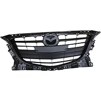 Amazon.com: Perfit Liner Front Grille Grill Textured Black Plastic  