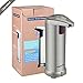 Andyer Soap Dispenser,Hand Free Automatic Soap Dispenser,Stainless Steel IR Infrared Motion Sensor Dish Soap Dispenser for Bathroom Kitchen