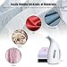 aickar 180ml Portable Garment Steamer, 800W Powerful Clothes Steamer, ETL Approved Handheld Fabric Steamer, Travel Steamers for Clothes and Curtains - White