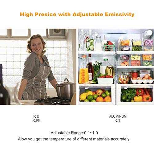 3 Thermometer+Temperature+MESTEK+Non+Contact+Adjustable