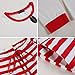 Avidlove Women Men Christmas Winter Pajamas Long Sleeve and Stripe Bottoms Cotton PJ Set, M_white, Medium