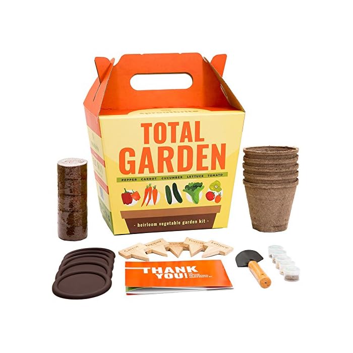 Sproutbrite Vegetable Garden Starter Kit Gardening Gift Complete
