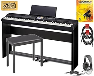 Amazon.com: Casio Privia Pro PX-360 Digital Piano - Black Pro Bundle