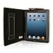 Snugg iPad 3 (2012) & 4 (2012) Leather Case, Flip Stand Cover for Apple iPad 3 & 4 - Black