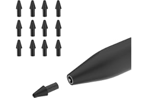 ABASUTO 12 Pcs Marker Pen Tips for Remarkable Paper Pro nips with Removal Tool, Durable Stylus Pen Replacement Nibs Marker Pen for Precise Writing & Sketching