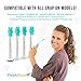 Electric Toothbrush Replacement Head Compatible with Phillips Sonicare ProResults; DiamondClean; FlexCare; HealthyWhite; EasyClean; PowerUp, 2 Series, 3 Series | High Quality for Longer Use | 12 Pack