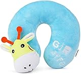 Plush Neck Pillow for Kids and Toddlers Best for Travel and Road Trips Supports Child's Neck Can be used in Car Seats