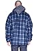 Walnut Creek Mens Fleece Lined Plaid Flannel Jacket