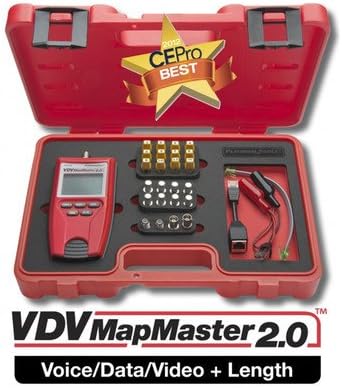 Platinum Tools, VDV Mapmaster 2.0, Tester Kit ( 1 PACK ) BY NETCNA