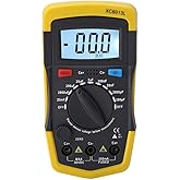 Capacitor Meter, LCD Digital Capacitance Meter Capacitor Tester mF uF Circuit Gauge Electricians Equipment Capacitance Meter