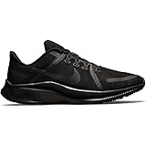 Nike Men's Quest 4 Platform Running Shoes, Black/Dk