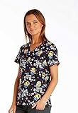 Cherokee Tooniforms Eye for You (DPEY) V-Neck print scrub top