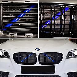 Jaronx Compatible with BMW Grill Inserts Trims for