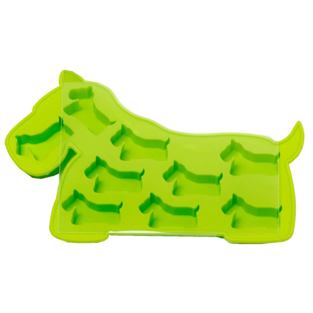 Green Scottie Dog Ice Cube Tray