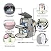 COCOCKA Diaper Bag Backpack with Changing Pad,USB Charging Port &Stoller Straps