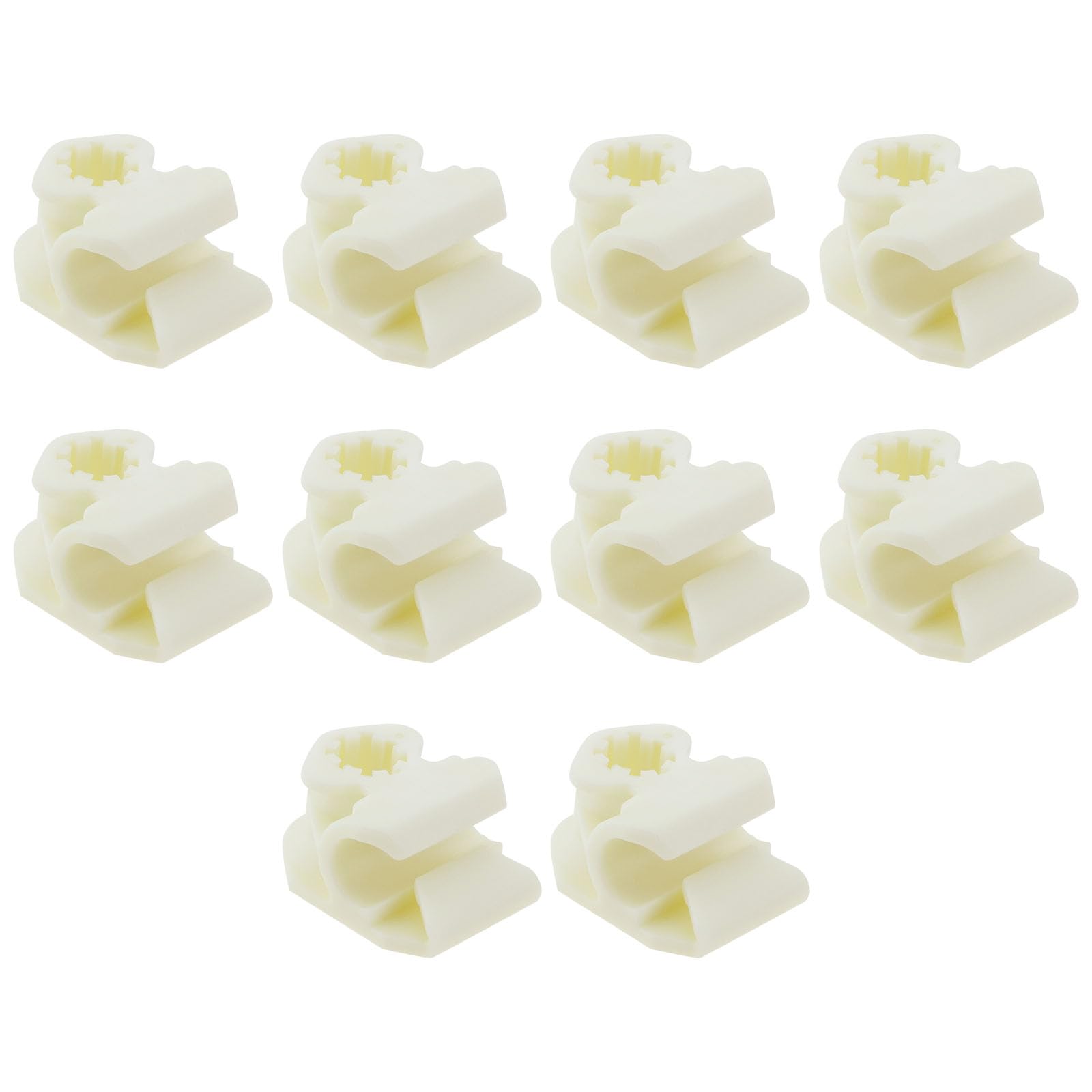 Be In Your Mind 10pcs Automotive Oil Pipe Hose Bracket Fixing Clip and Plastic Fixing Clip 5Q0611797B Compatible with Volkswagen Golf 2 3 4 Polo Compatible with Audi