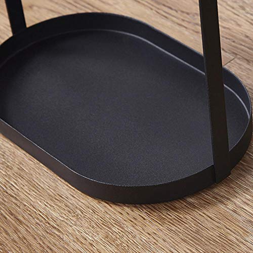 Contracted Black Metal Umbrella Stand Holder Storage Rack with Removable Base Drip Tray Umbrella Stand Rack Holder for Home and Office, Black