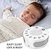 White Noise Machine,Sound Therapy Machine with Featured 9 Scientific Soothing Natural Sounds for Baby and Sleep,Office,Relaxation,3 Timer Options and Green NightLight, Support USB Or Battery Powered