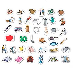 Junior Learning Rainbow CVC Objects Magnetic Foam