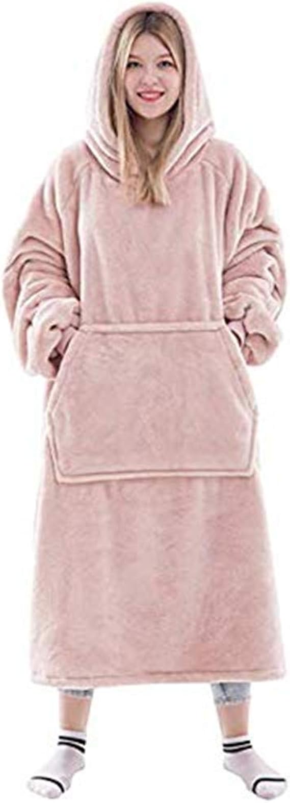 Huggles Hoodies,Hooded Robe, Spa, Bathrobe, Sweatshirt, Fleece