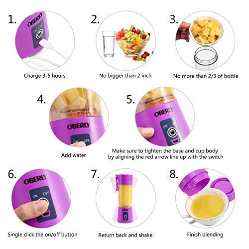 5 Portable+Blender+OBERLY+Smoothie+Juicer