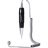 Makartt Replacement Nail Drill Handpiece for UP200, Black | Professional E-File Handle, Compatible with UP200 Nail Drill Machine for Gel &amp; Acrylic Removal