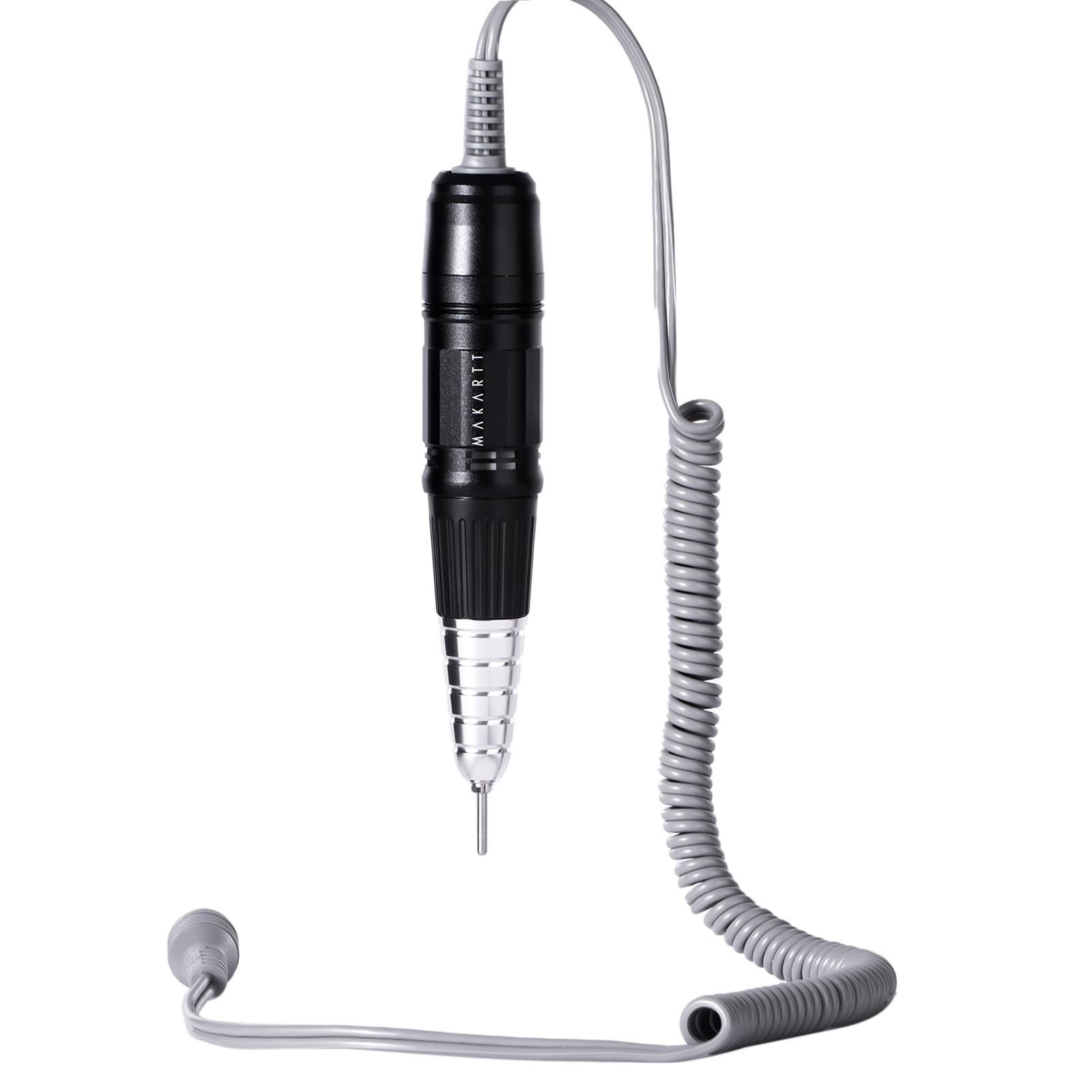 Makartt Nail Drill Handpiece for Up200 Machine:Professional Electric File Remove Gel Polish Poly Nail Gel Black B-05 Removing for Removing Acrylic Nail Polish Acrylic Nail Tools