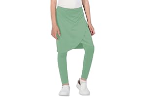 CharmWM Girls High Elastic Waist Skirts Pants Kids Cute Active Golf Tennis Skorts Leggings