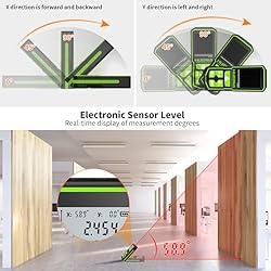Huepar 196FT/60M Rechargeable Laser Measuring Tool