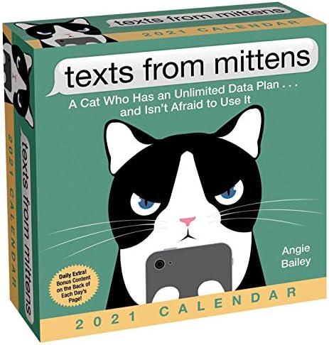 Texts from Mittens 2021 Day-to-Day Calendar Calendar – Day to Day Calendar, August 4, 2020