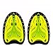 IFLYING Hand Paddles Swimming Training Paddles for Professional Swimmer and Swimming Beginner (Yellow, L)