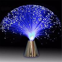 Katoot@ Beautiful Romantic MultiColor Changing LED Fiber Optic Nightlight Lamp Holiday Wedding Decor Small Night Light S3